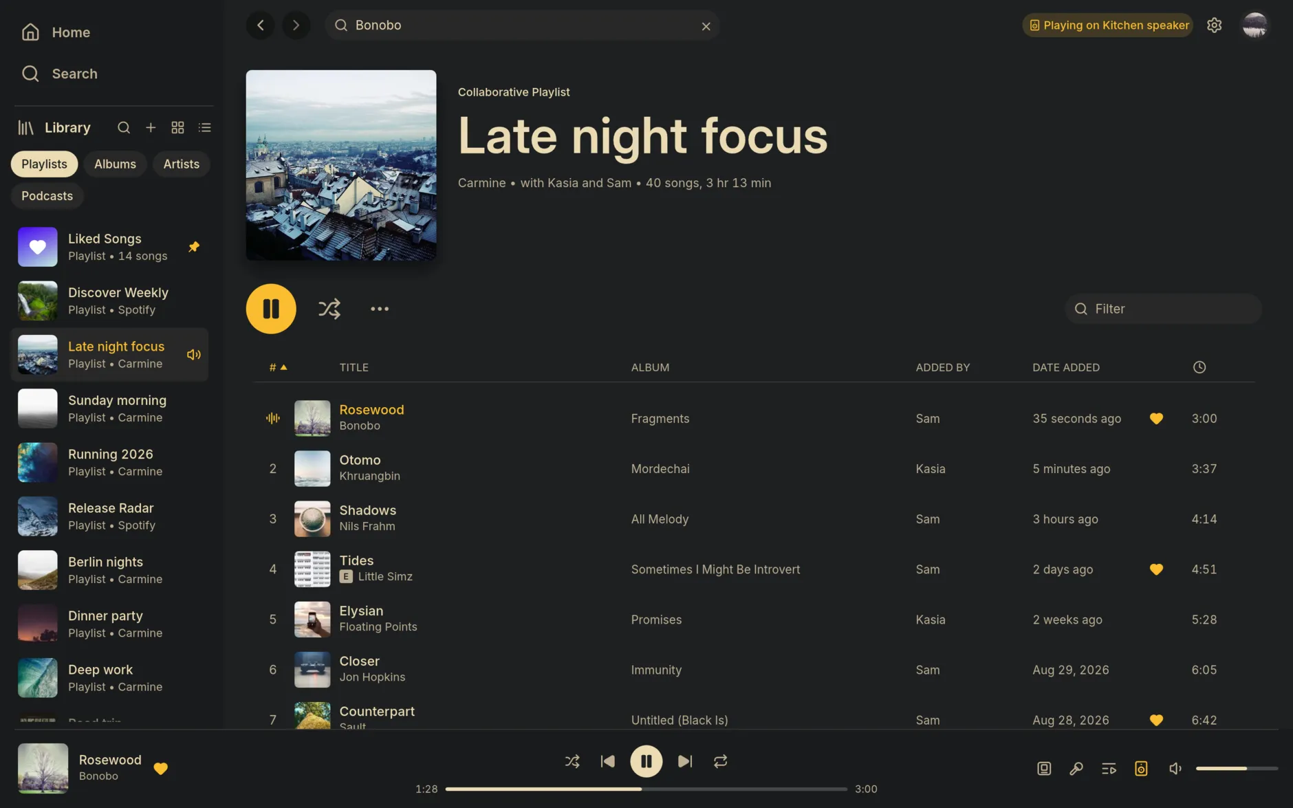 Spotsie in the Gruvbox theme